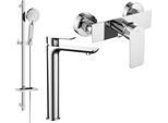 Mexen Alfa DQ40 Set Doccia, Cromo - 745714DQ40-00