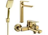 Mexen Lynx R62 Set Da Bagno, Dorato - 745913R62-50