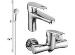 Mexen Kama DS75 Set Doccia, Cromo - 72504DS75-00