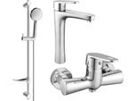 Mexen Kama DF75 Set Doccia, Cromo - 72514DF75-00