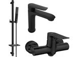 Mexen Pecos DQ72 Set Doccia, Nero - 72704DQ72-70