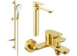 Mexen Milo DF05 Set Da Bagno, Dorato - 71313DF05-50