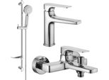 Mexen Lynx DF40 Set Da Bagno, Cromo - 745903DF40-00