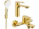 Mexen Milo R05 Set Da Bagno, Dorato - 71303R05-50