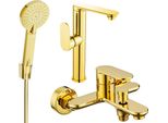 Mexen Milo R40 Set Da Bagno, Oro - 713153R40-50