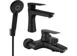 Mexen Axel R40 Set Da Bagno, Nero - 73803R40-70