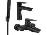 Mexen Axel R72 Set Da Bagno, Nero - 73803R72-70