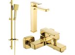 Mexen Cetus DQ45 Set Da Bagno, Dorato - 744313DQ45-50
