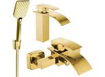 Mexen Aries R62 Set Da Bagno, Oro - 744803R62-50