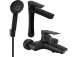 Mexen Axel R40 Set Da Bagno, Nero - 73813R40-70