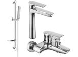 Mexen Axel DF72 Set Da Bagno, Cromo - 73813DF72-00