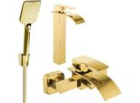 Mexen Aries R62 Set Da Bagno, Dorato - 744813R62-50