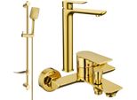 Mexen Alfa DF62 Set Da Bagno, Oro - 745713DF62-50