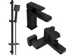 Mexen Mino DQ45 Set Da Bagno, Nero - 72403DQ45-70