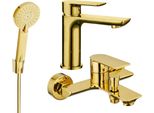 Mexen Alfa R40 Set Da Bagno, Dorato - 745703R40-50