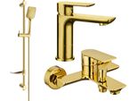 Mexen Alfa DF62 Set Da Vasca, Oro - 745703DF62-50
