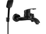 Mexen Fabia R62 Rubinetto Da Vasca Con Set Doccia, Nero - 74653R62-70
