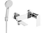 Mexen Zero R40 Rubinetto Da Bagno Con Set Doccia, Cromo - 7113R40-00