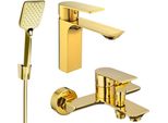 Mexen Alexa R62 Set Da Bagno, Dorato - 71203R62-50