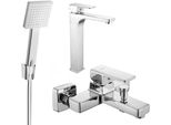 Mexen Cetus R45 Set Bagno, Cromato - 744313R45-00