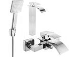 Mexen Aries R45 Set Da Bagno, Cromo - 744813R45-00