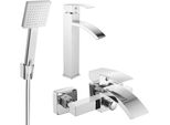 Mexen Libra R45 Set Vasca, Cromo - 745113R45-00