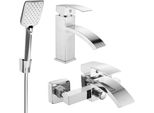 Mexen Libra R62 Set Da Bagno, Cromo - 745103R62-00