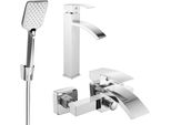 Mexen Libra R62 Set Da Bagno, Cromo - 745113R62-00