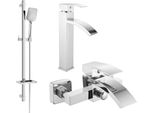 Mexen Libra DQ62 Set Vasca, Cromo - 745113DQ62-00