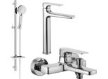 Mexen Lynx DQ40 Set Da Bagno, Cromo - 745913DQ40-00