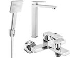 Mexen Uno R45 Set Da Bagno, Cromo - 71413R45-00