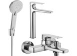 Mexen Lynx R40 Set Vasca Da Bagno, Cromo - 745913R40-00
