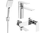 Mexen Zero R62 Set Vasca Da Bagno, Cromo - 71103R62-00