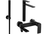 Mexen Zero R70 Set Da Bagno, Nero - 71113R70-70