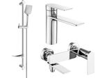 Mexen Zero DF62 Set Vasca, Cromo - 71103DF62-00