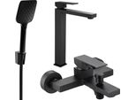 Mexen Uno R62 Set Da Bagno, Nero - 71413R62-70