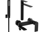Mexen Zero R02 Set Da Bagno, Nero - 71113R02-70