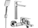 Mexen Lynx R62 Set Vasca Da Bagno, Cromo - 745913R62-00