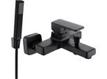 Mexen Cetus R77 Rubinetteria Da Bagno Con Set Doccia, Nero - 74433R77-70