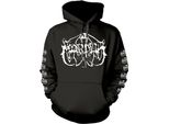 Marduk - Felpa Con Cappuccio "Cross"" Per Uomo/Donna Unisex PH4832 (L) (Nero)"