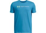 Under Armour - Maglietta Per Bambini, Logo GT11554 (158-164) (Blu)