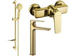 Mexen Lynx DF40 Set Doccia, Oro - 745914DF40-50