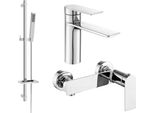 Mexen Zero DQ02 Set Doccia, Cromato - 71104DQ02-00