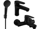 Mexen Kama R05 Set Da Bagno, Nero - 72503R05-70