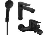 Mexen Pecos R05 Set Da Bagno, Nero - 72703R05-70