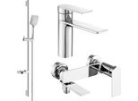 Mexen Zero DS62 Set Da Bagno, Cromo - 71103DS62-00
