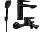 Mexen Alfa R62 Set Vasca, Nero - 745703R62-70
