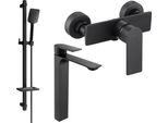 Mexen Alexa DQ62 Set Doccia, Nero - 71214DQ62-70