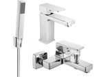 Mexen Cetus R77 Set Da Bagno, Cromo - 744303R77-00