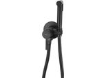 Mexen Elba Rubinetto Bidet A Incasso Con Set Puntuale, Nero - 7599250-70